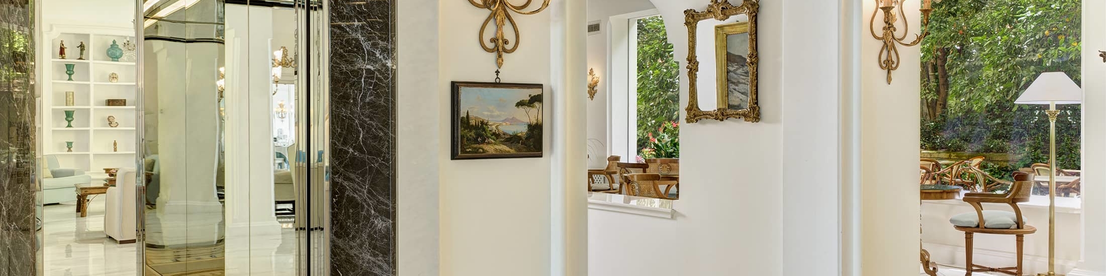 DettaglioLogoAscensoreGiardinoLobby