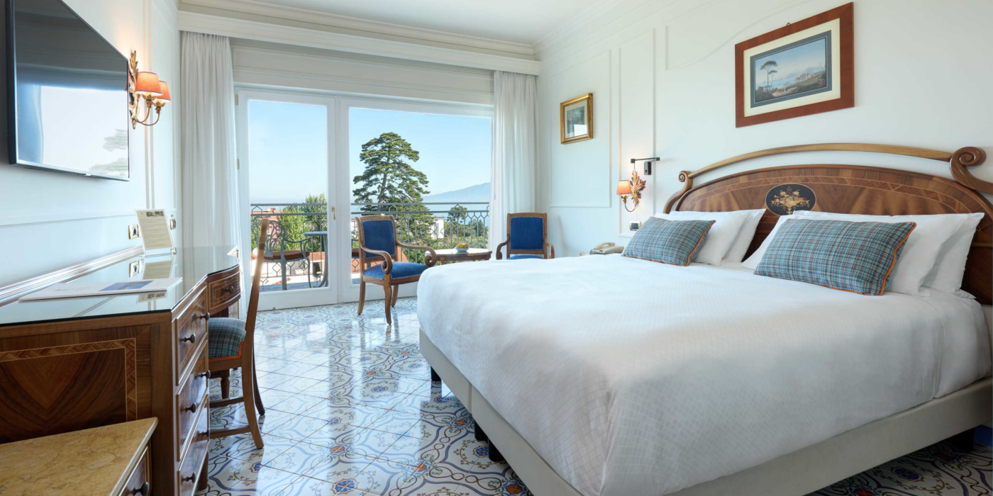 Comfort Zimmer mit private Terrasse mit Panoramablick
