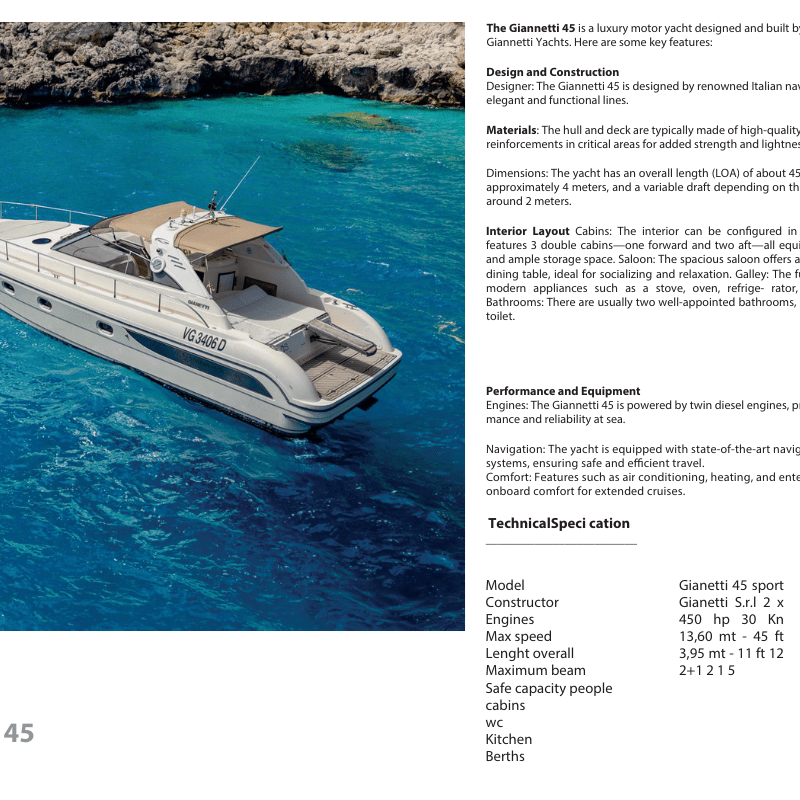 Giannetti   Technical Specification