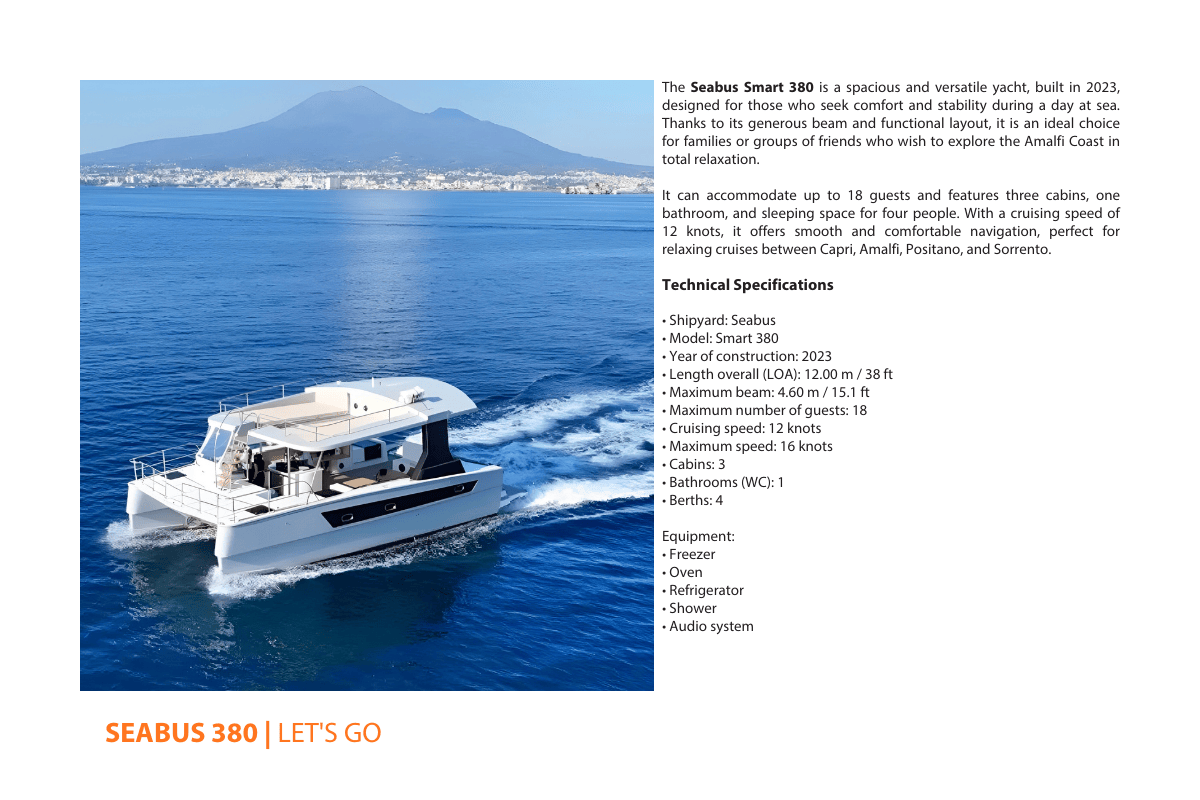Sea Bus   Technical Specifications